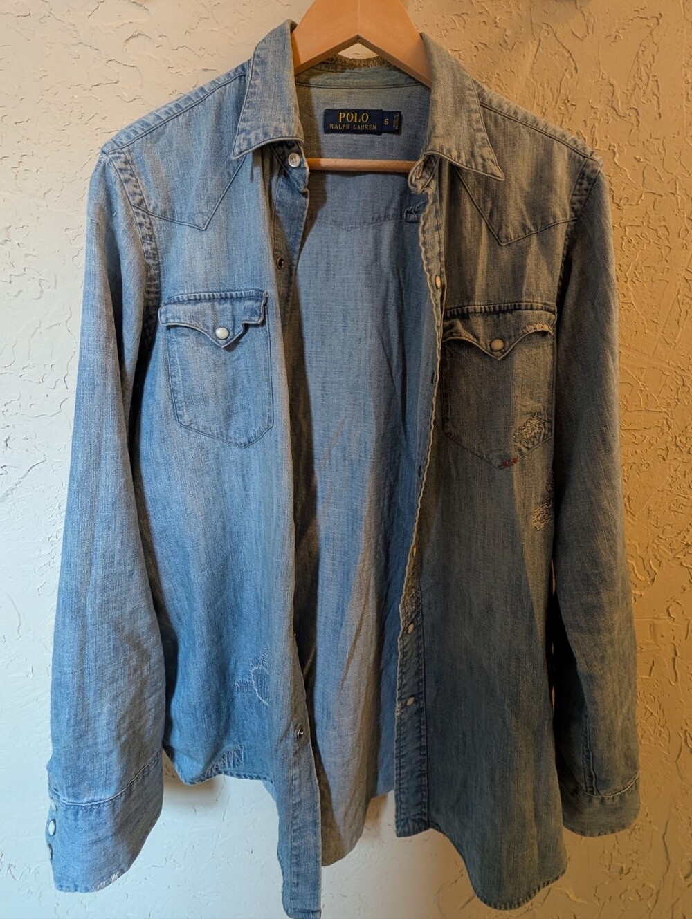 Ralph Lauren Light Blue Denim Shirt Jacket